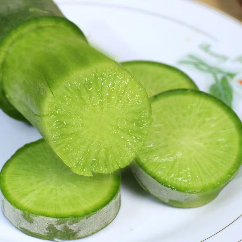 农大姐妹水果萝卜 正宗山东潍坊萝卜 潍县萝卜 产地直发青萝卜 口感偏辣 5斤手选精品果