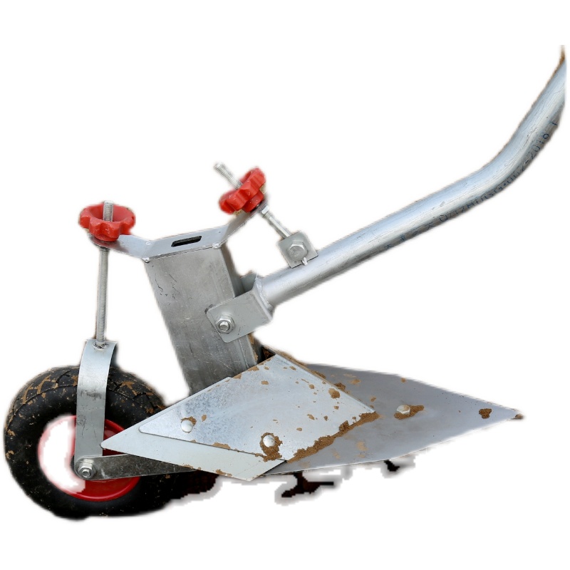 手拉犁人工小型开沟神器农用工具犁地翻土松土起垄器翻地机耕地机