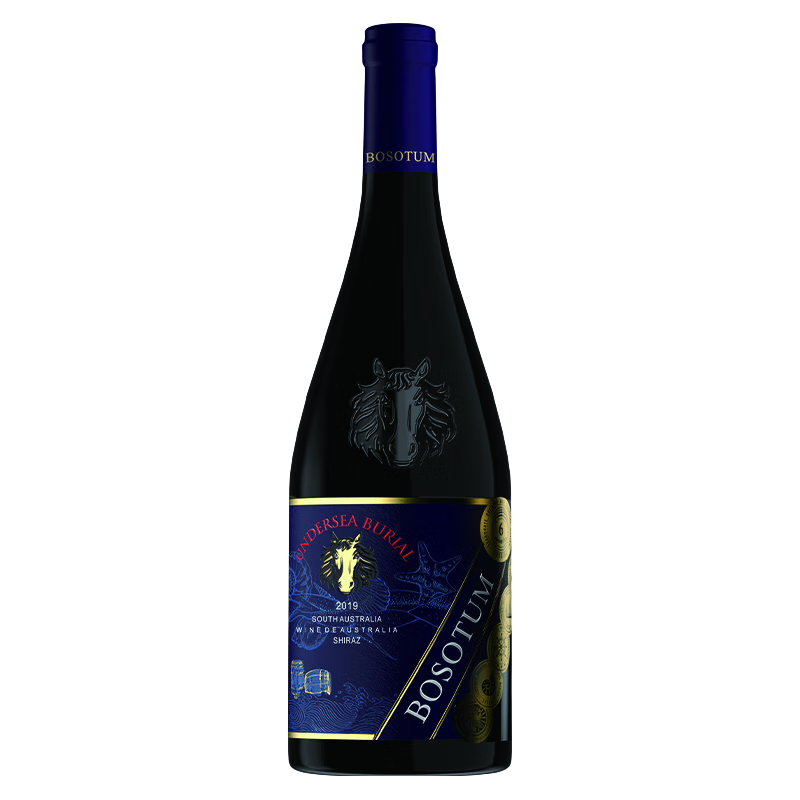 博赛图(bosotum)博赛图海藏臻富干红葡萄酒2019 深红色