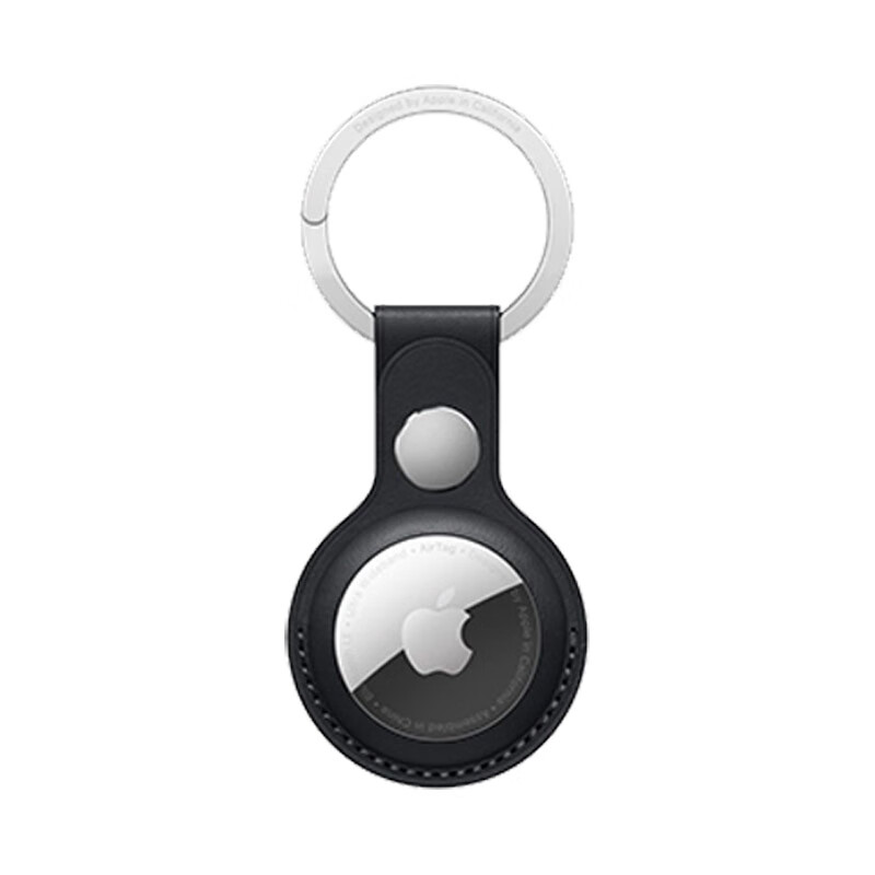 Apple AirTag皮革钥匙扣-午夜色(不包含AirTag)