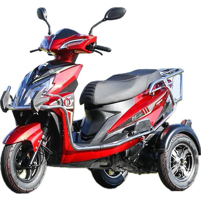 致屿新款150CC三轮燃油摩托车爬坡山区代步小踏板车外卖车可上牌 三轮摩托车高配省油送车牌