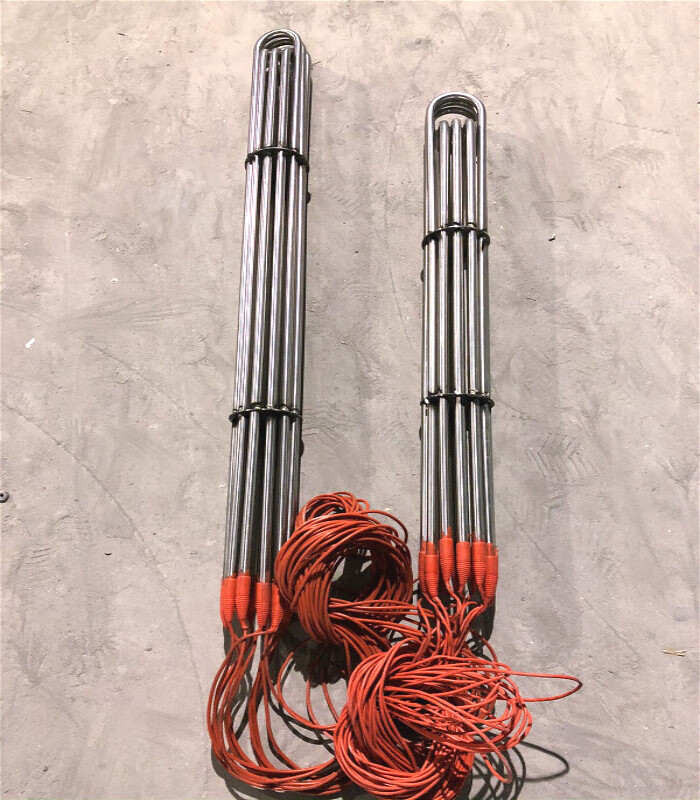 惠利得大功率防爆型潜水加热管380v工业水箱电热管投入水槽油罐池加热