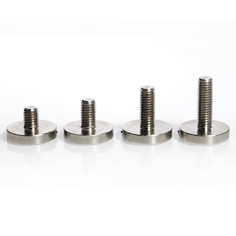 梯橙m2m3m4m5m6m8m10304不锈钢平头大圆头一字螺丝钉开槽 m2*3(5颗)