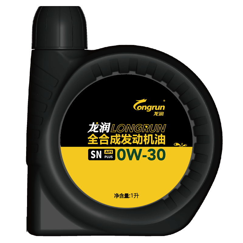 龍潤(rùn)潤(rùn)滑油SN PLUS級(jí)全合成汽機(jī)油潤(rùn)滑油 0W-30 1L 汽車(chē)用品