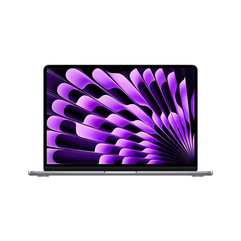Apple13英寸MacBookAir:M3芯片,8核+ 8 核图形, 8GB 256GB深空灰色(MRXN3CH/A)【APR】笔记本电脑