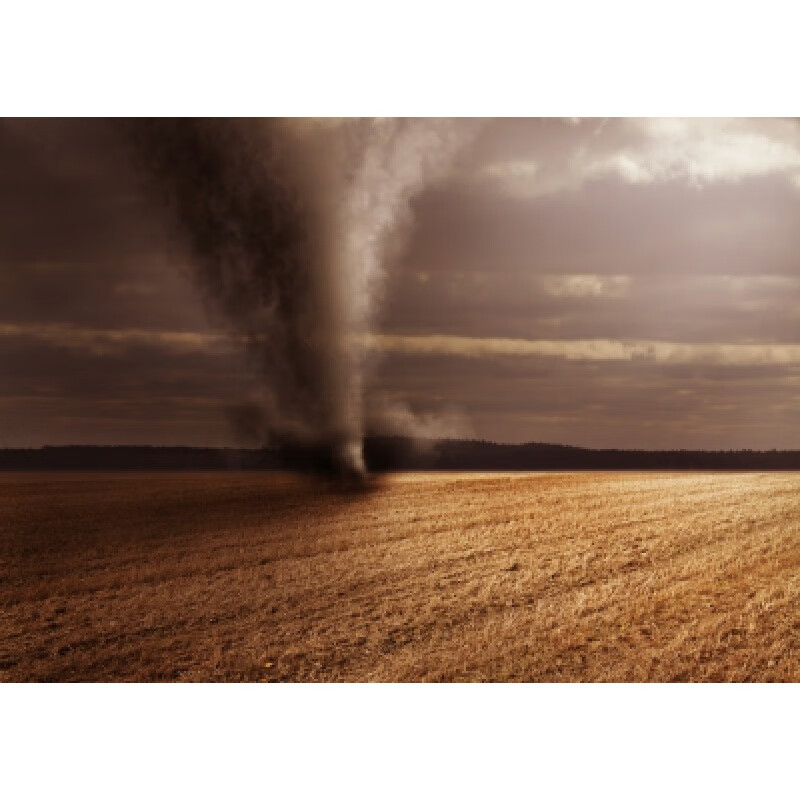 狼天影 龙卷风海报飓风墙贴画狂风宿舍卧室房间墙上床头贴纸可来图