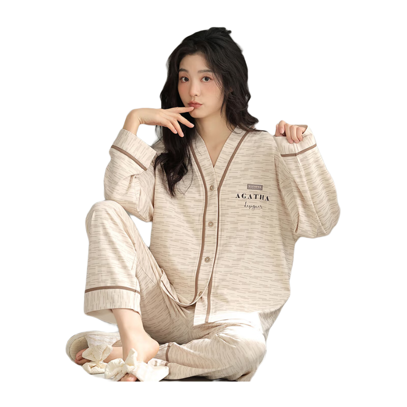 ���ڲ�����ѩ����˯��Ů�ļ����޳��俪��Ůʿ˯�¸߼���Լ���ɿ��⴩�Ҿӷ���װXL 62.1Ԫ