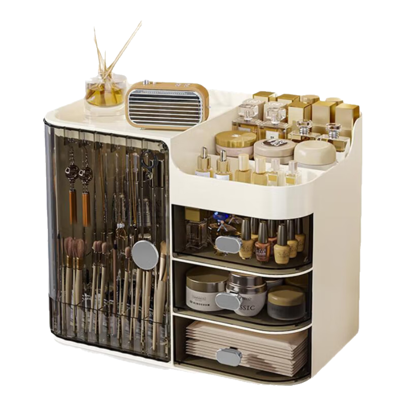 ˫�컯ױƷ���ɺм���������ױ̨����Ʒ��ױˢ����������ӷ������ɹ� ����ױ�����̰�ɫ��͸��54.9Ԫ