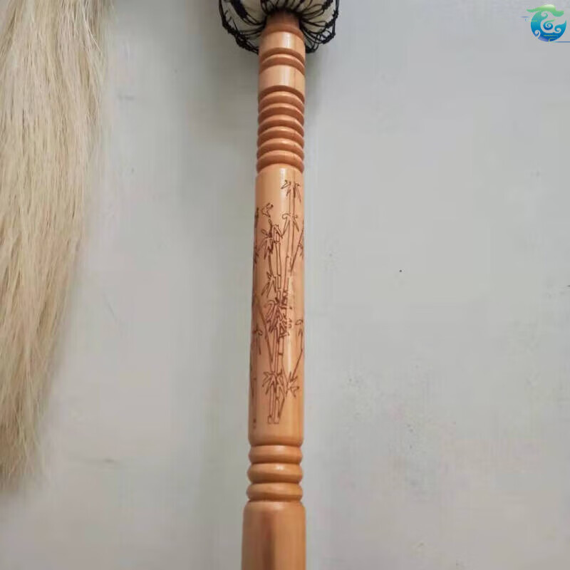 狮奥利兴拂尘真马尾太极拂尘太极拂尘佛尘法器浮尘真马尾拂尘道家扶尘