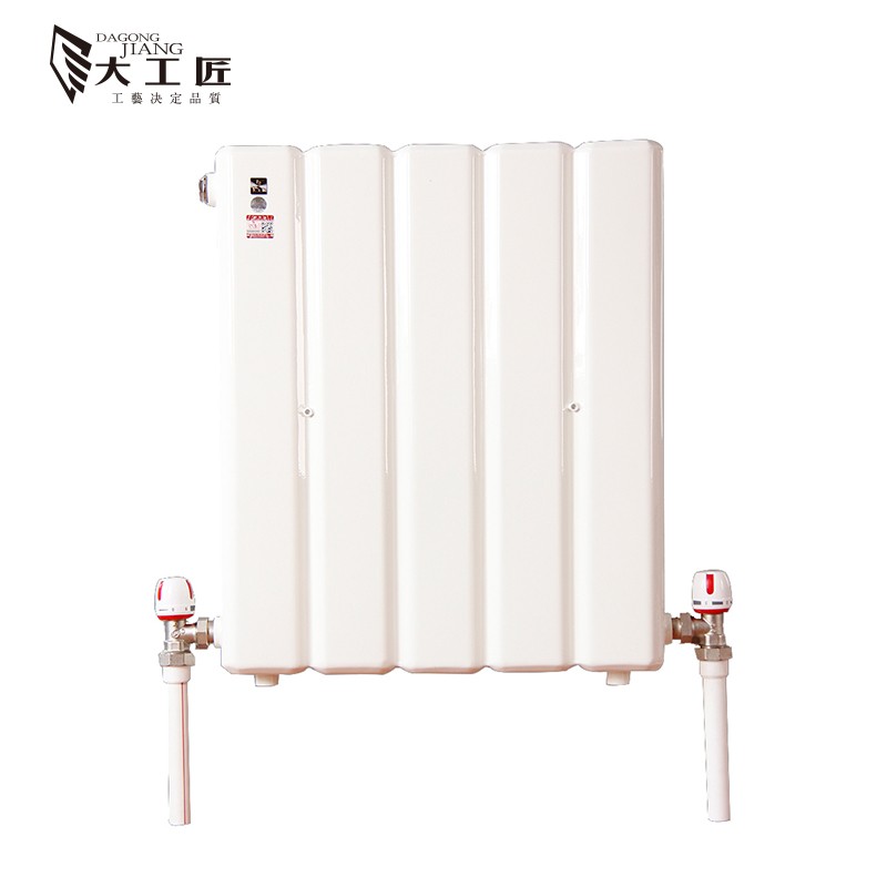 大工匠暖气片家用换热器 厨卫储水式热交换器 纯紫铜即热式过水热 600