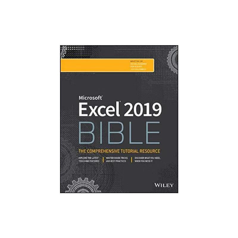 Excel 2019 Bible 图书
