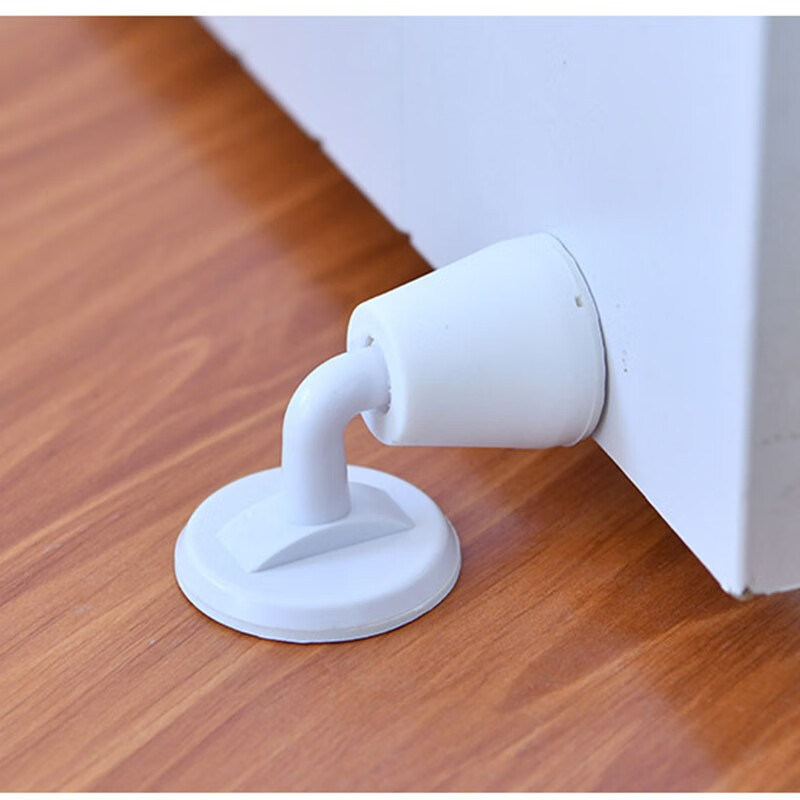 门吸免打孔静音硅胶防撞门挡卫生间地吸门碰墙吸门器厕所门顶门阻