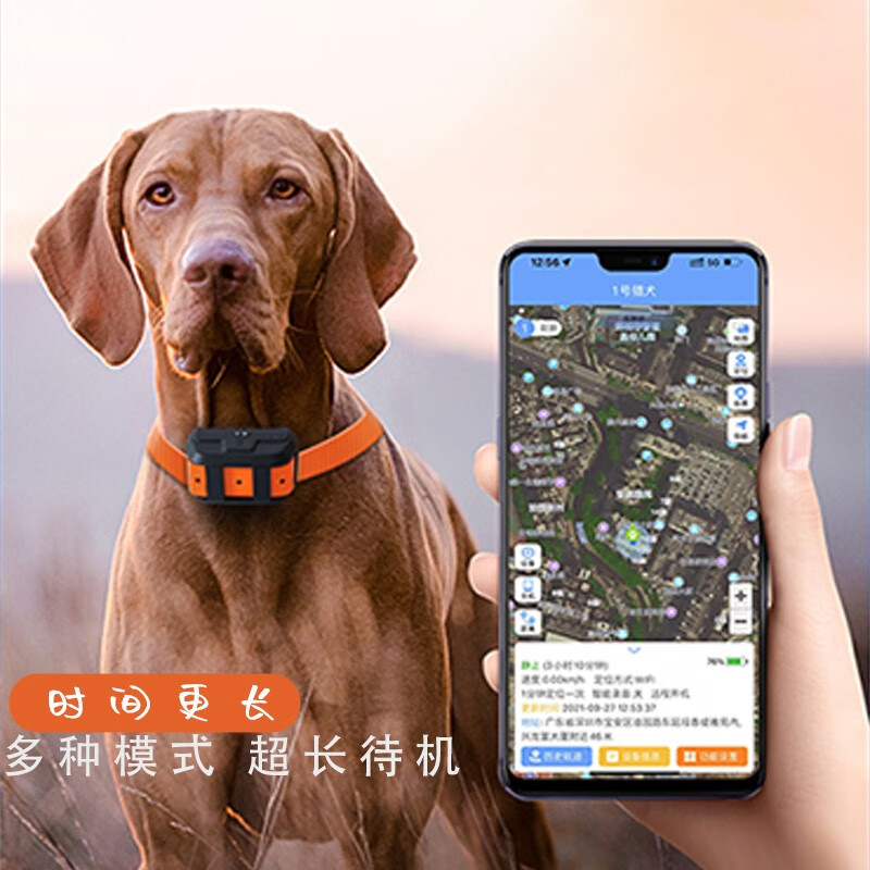 wabbprzzgps猎犬定位器狗狗追踪神器宠物跟踪项圈防丢订位山区追跟仪