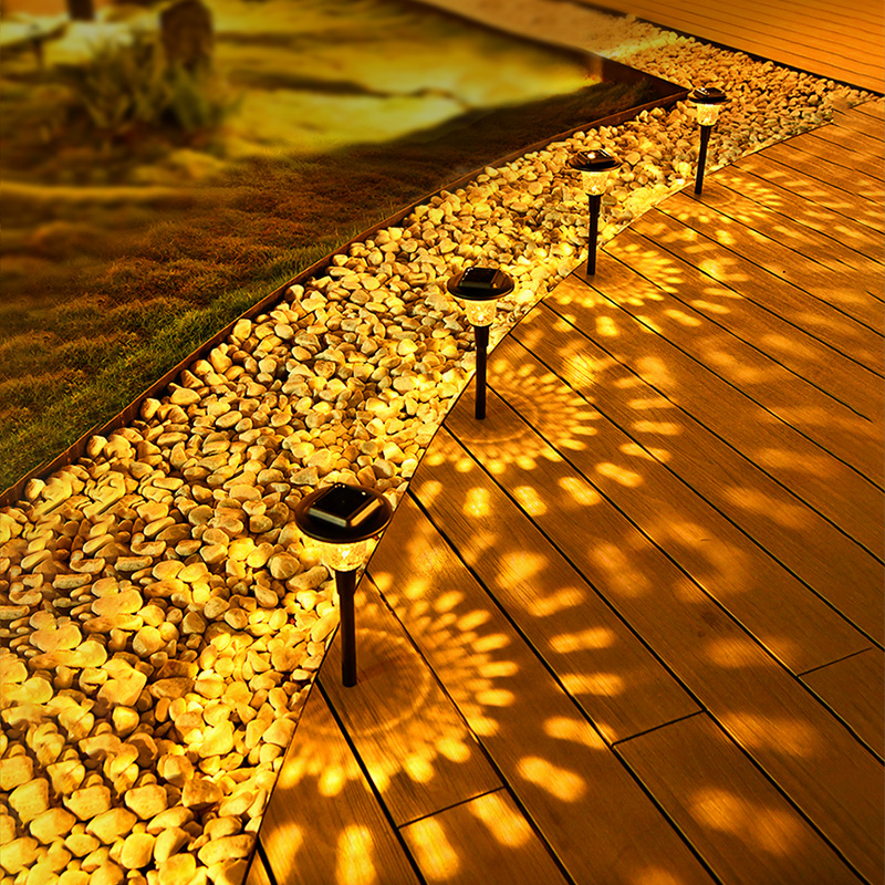 倍绿 太阳能灯户外庭院灯led光影草坪灯景观灯室外装饰灯花园氛围灯