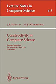 预订 constructivity in computer science