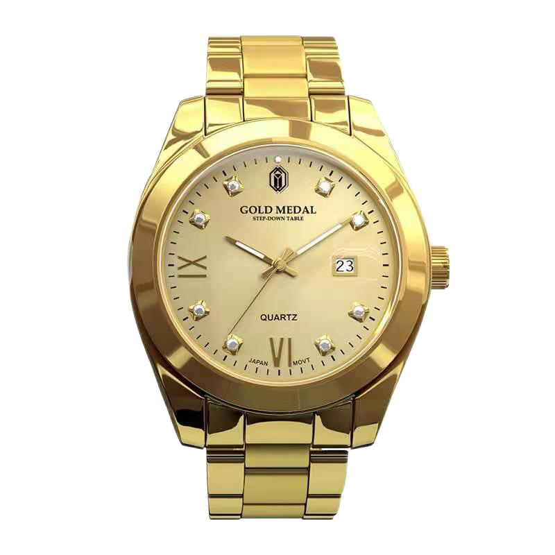 金牌降压表 中老年降压手表 男款金色 jyb