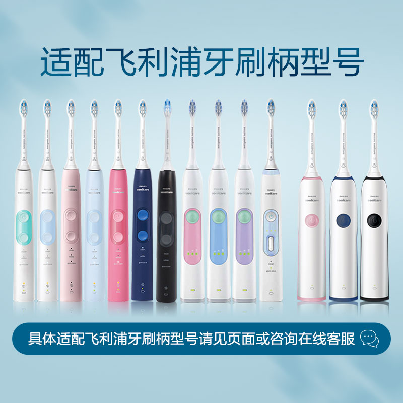 飞利浦(PHILIPS) 电动牙刷头 牙龈护理 1支装 HX9031 适配HX6803/6806/6807/6808/6856/6859/6850/6616/3226