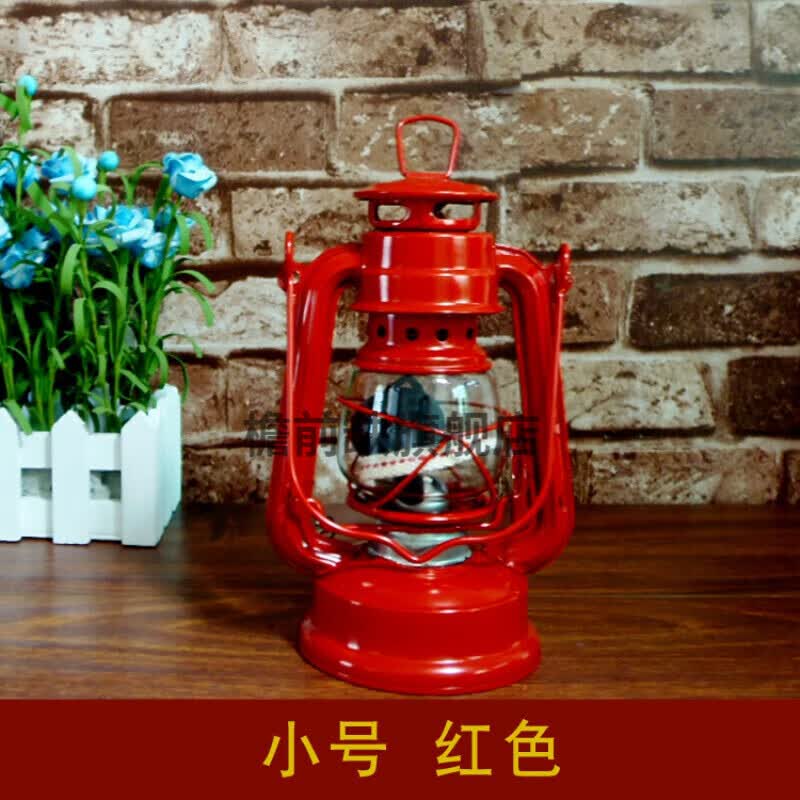 小号红色老马灯含拉环21cm 小号尺寸偏小