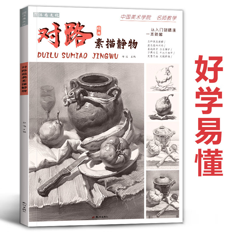 对路素描静物单体组合结构照片画临摹范本基础写生入门考级高考联考