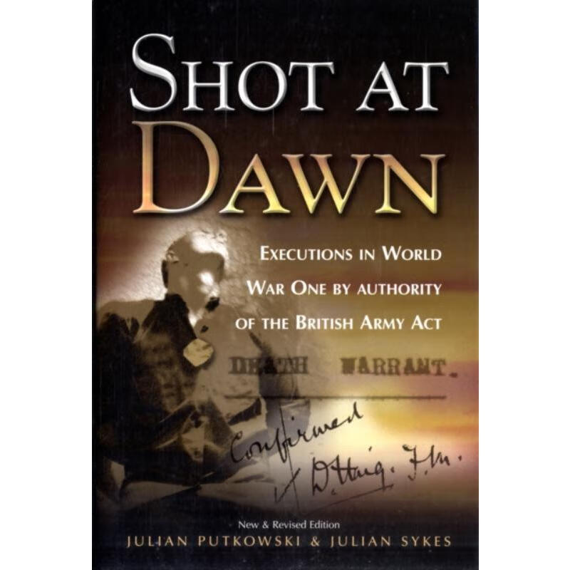 预订shot at dawn: executions in wwi by authority of the british