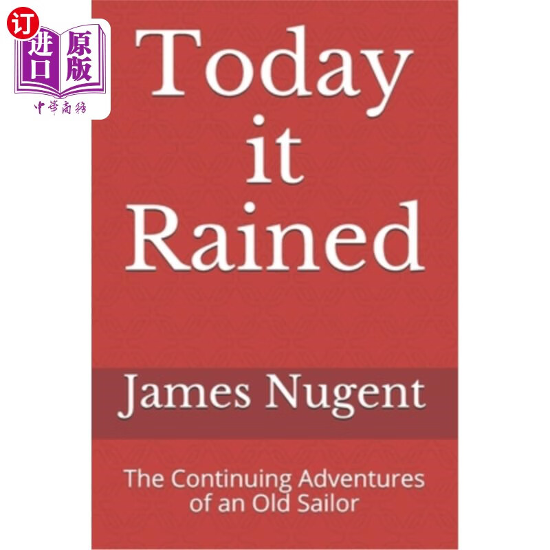 海外直订today it rained: the continuing adventures of an old