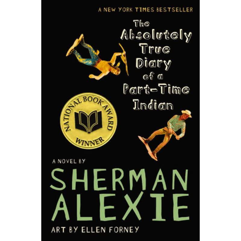 现货 印第安人真实日记 The Absolutely True Diary of a Part-Time Indian