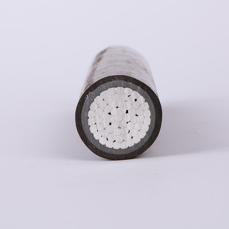 梯橙国标yjlv铝芯阻燃电缆1芯507095120平方一芯电缆线yjl铝芯线 黑色