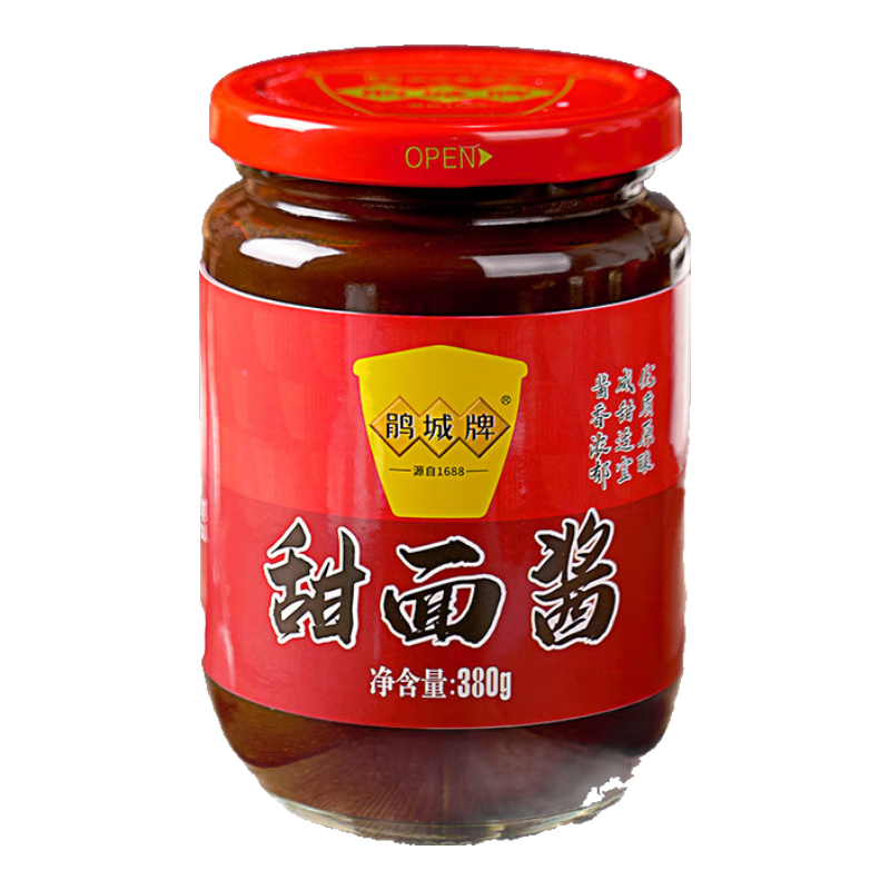 鵑城牌（juanchengpai）川式甜面醬炸醬面醬肉絲回鍋肉粉蒸肉意大利面醬調(diào)料規(guī)格自選 甜面醬1瓶