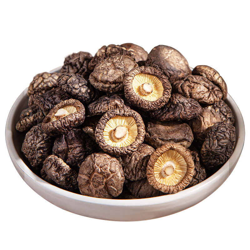 禾澹福建古田香菇干货菌菇农家小香菇新鲜散装椴木蘑菇 如图