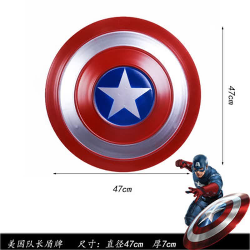 尚学季美国队长盾牌全金属美国队长圆盾牌1比1电影版复仇者联盟装饰