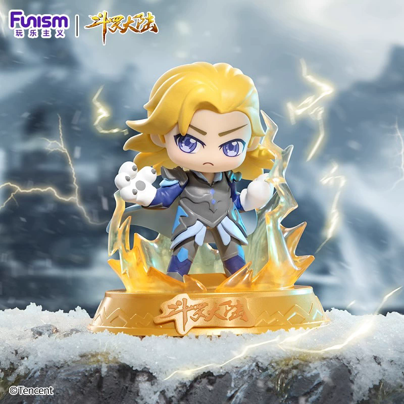 大陆动画成神篇盲盒手办唐三娃娃玩具摆件 战神