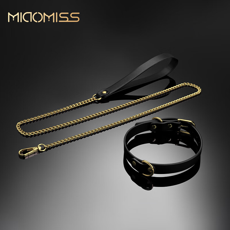 miaomiss sm项圈牵绳男女夫妻房事刑拘成人情趣用品另类玩具强制惩罚