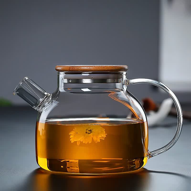 美杜 煮茶壶电陶炉泡茶壶烧水壶耐温加厚玻璃茶壶大容量凉水壶可加热 耐热泡茶壶【1000ml】高性价比高么？