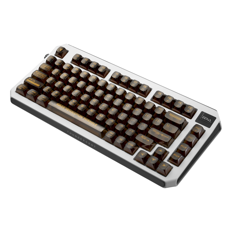 ����ThundeRobot��ZERO75��е���� ��ģ���ƻ����� �������� ȫ���Ȳ�� gasket�ṹ���Ű���͸��ñ ������