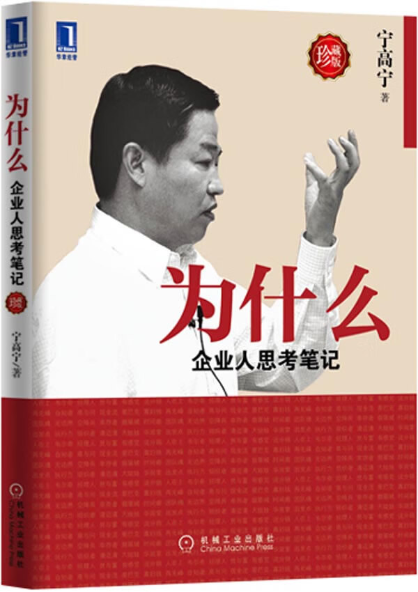 为什么:企业人思考笔记 宁高宁 著【正版】