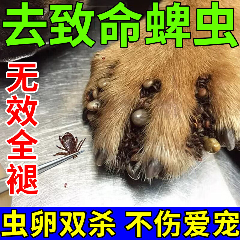 纤莉贝蒂斯狗狗驱虫体内外蜱虫杀虫剂狗狗去虱子除蜱虫跳蚤杀虫剂 1瓶