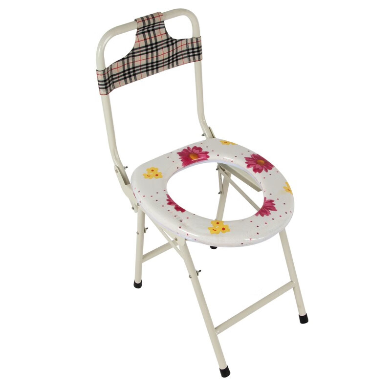 坐便器 可折叠防滑坐便椅凳孕妇老人家用蹲厕简易便携式可移动马桶座