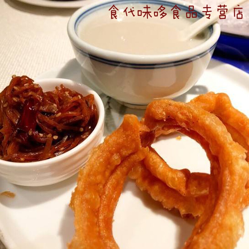 千畅安老北汁小吃正宗地道豆汁装焦圈咸菜套餐 豆汁400ml(熟)