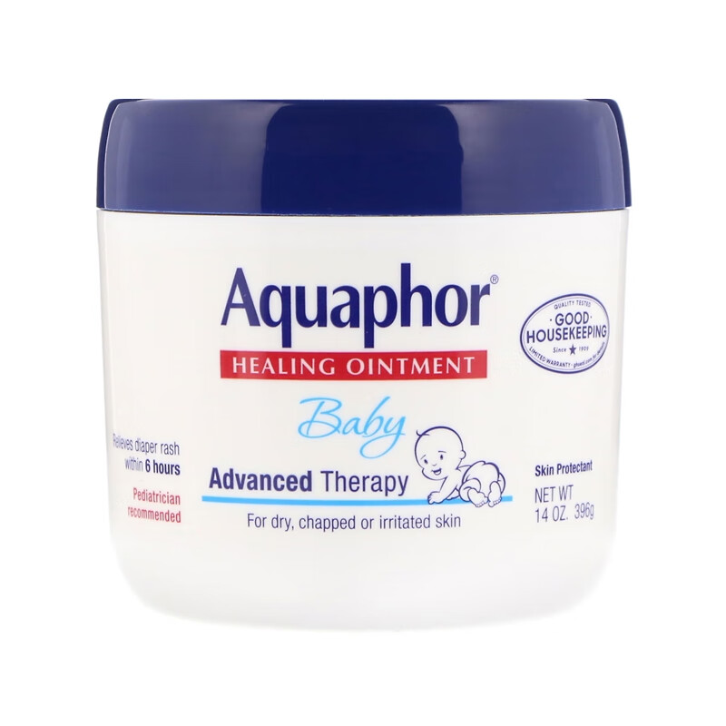 Aquaphor婴儿修复软膏 干裂缓解伤口保护缓解尿布疹 396克