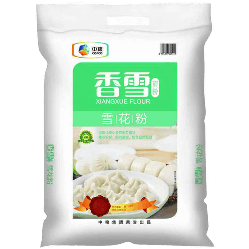 香雪小麥雪花粉5kg麥芯粉包子餃子饅頭通用面粉 香雪雪花粉5kg