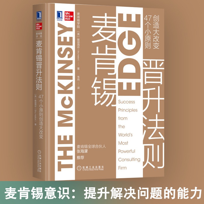 麦肯锡系列职场 麦肯锡方法 麦肯锡意识 