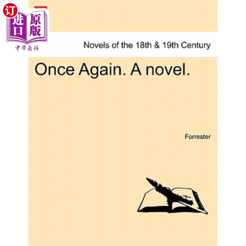 海外直订once again. a novel. 再一次.一本小说.