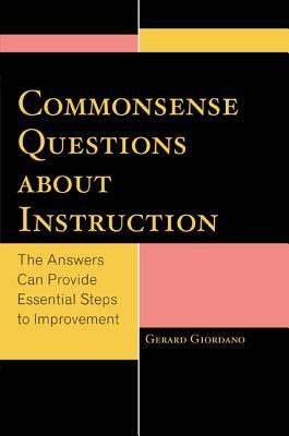 预订 commonsense questions about instruction: the an