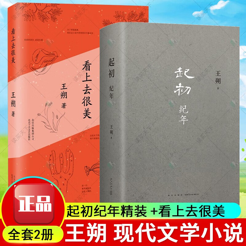 包邮王朔新书 起初纪年精装  看上去很美现代文学小说汉武帝历史古代