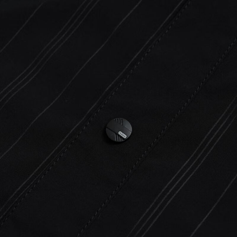 保罗彼得 PAULO PEDRO专柜同款 男士舒适休闲日常百搭通勤工装夹克YCBA71830 黑色 常规 M 90-110斤