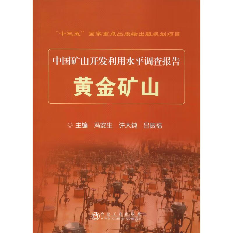 正版 黄金矿山 冯安生  许大纯  吕振福 冶金工业出版社