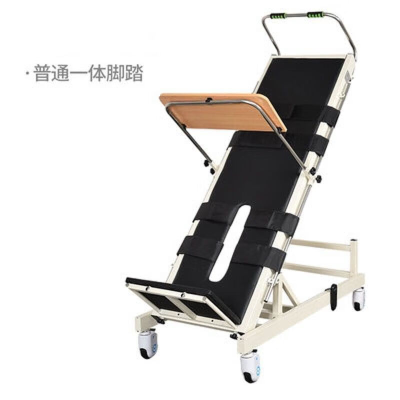 多功能康复站立床电动直立护理床家用站立架中风偏瘫训练器材 黑色