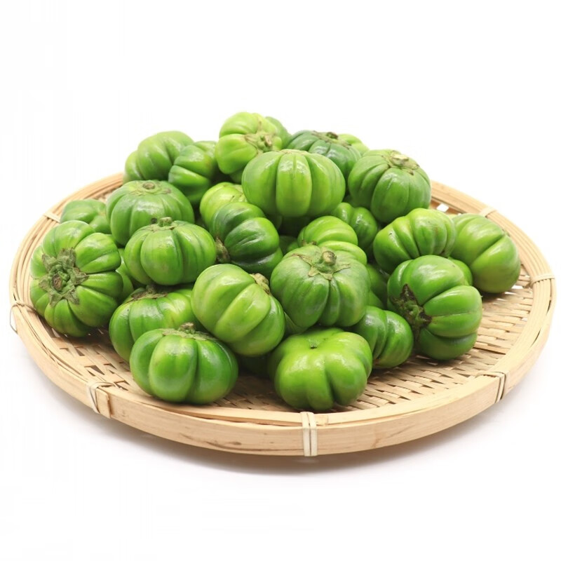 zxc云南大苦子果 苦茄子洋颠茄 苦味香浓 新鲜傣族蔬菜 1斤