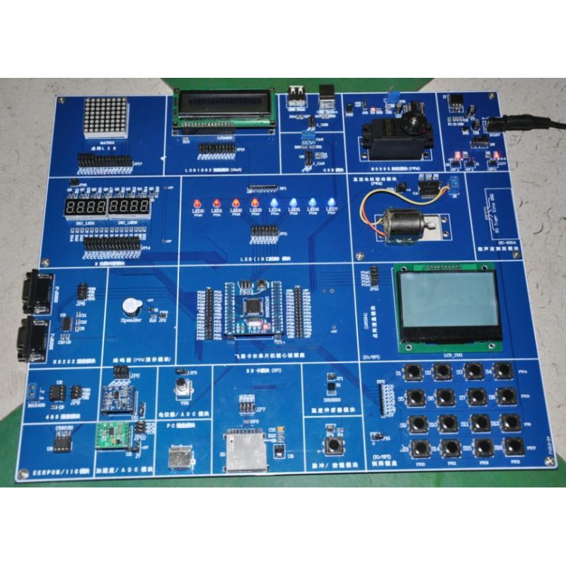 飞思卡尔8位单片机 mc9s08dz60mlh 教学平台