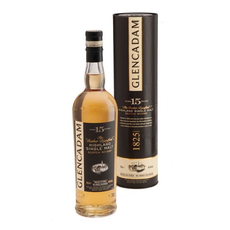格兰卡登 (glencadam) 15年 单一麦芽威士忌 46%vol 700ml 原瓶进口 1